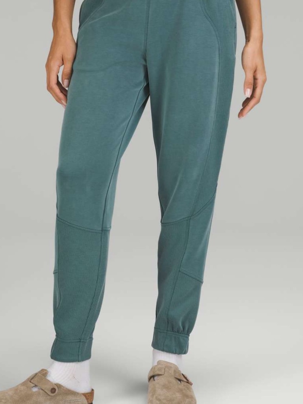 lululemon athletica soft stream Green Jogger Pants